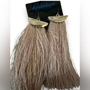 Rainbow Velvet Bohemian Earrings